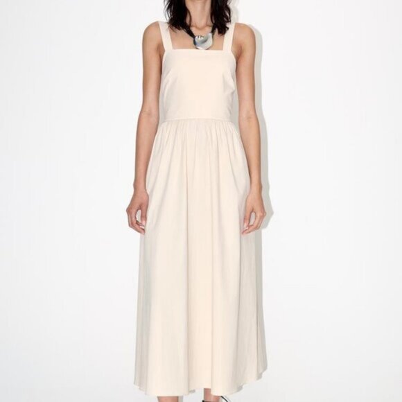 ZARA LONG TANK DRESS ZW COLLECTION - Picture 1 of 10